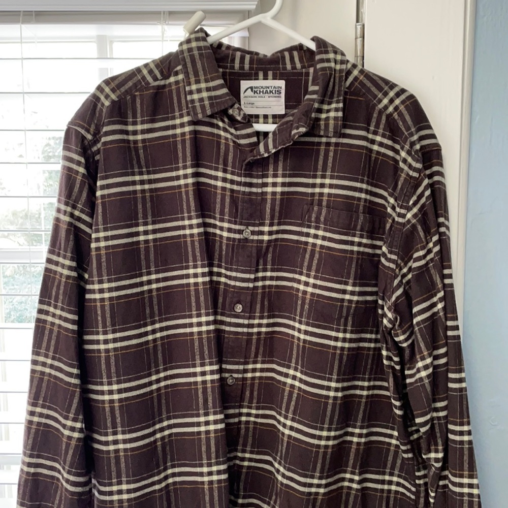 Mountain Khaki Flannel